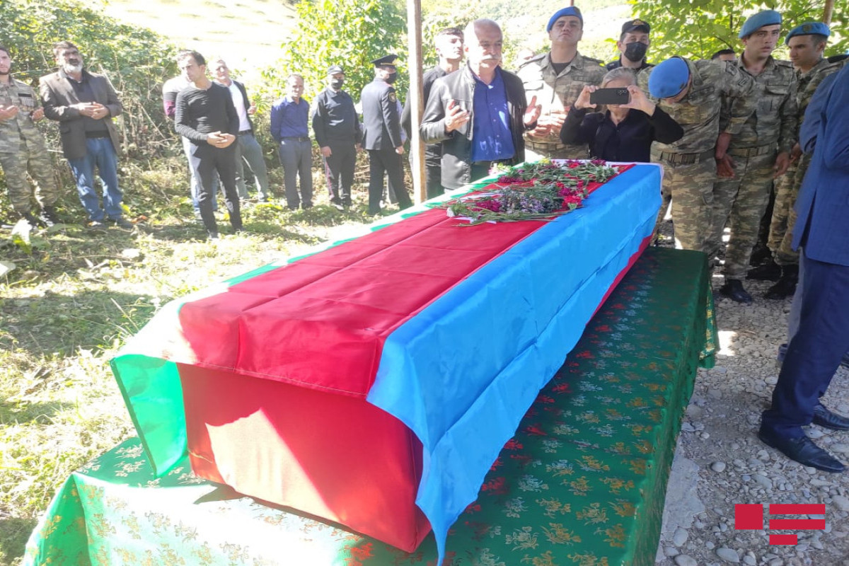 Martyr Shair Heydarov laid to rest in Gusar -PHOTO 
