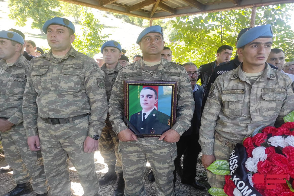 Martyr Shair Heydarov laid to rest in Gusar -PHOTO 