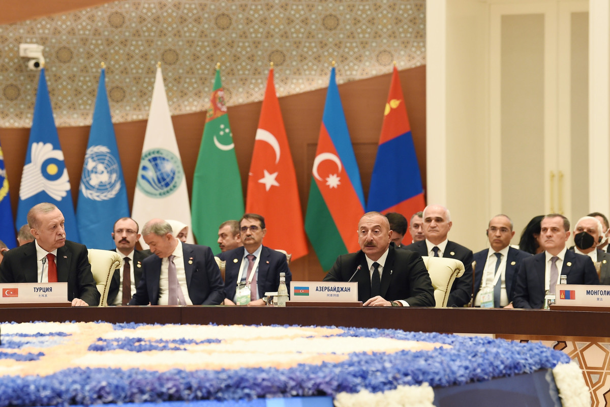 President: Azerbaijan has the largest civilian cargo fleet in the Caspian Sea