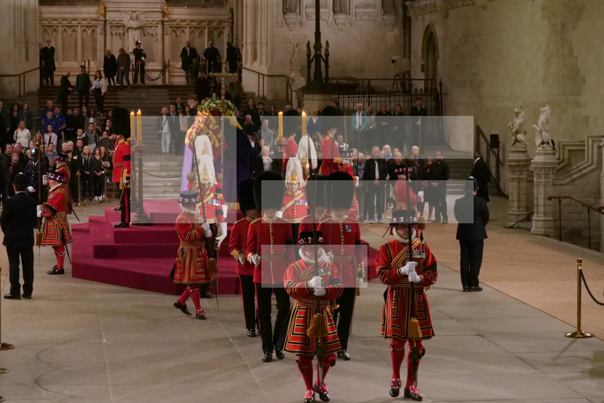 Церемония прощания с Елизаветой II