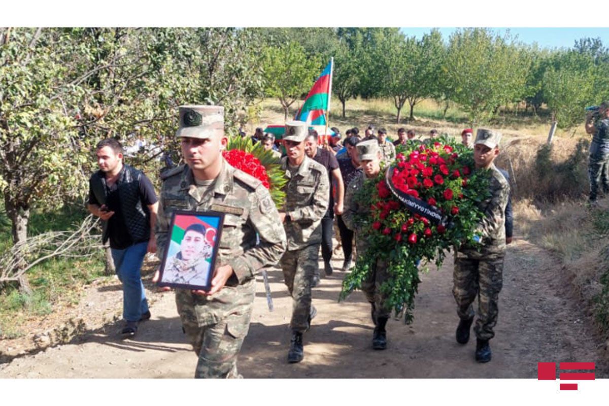 Martyr Yusif Gurbanov laid to rest in Goranboy-PHOTO 