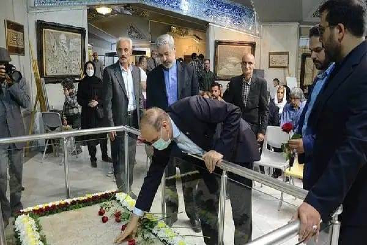 Təbrizdə ustad Şəhriyarın anım günü mərasimi keçilib - FOTO 