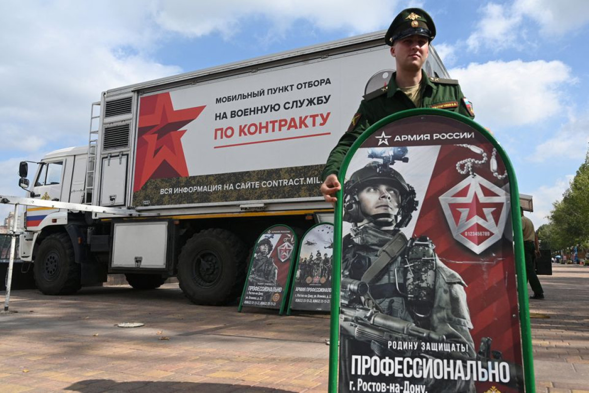 Russia turns to recruiting trucks, big wages to woo volunteer soldiers