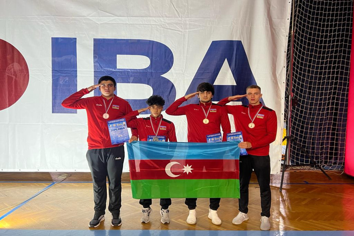 Azərbaycan boksçuları beynəlxalq turnirdə 4 medal qazanıb - FOTO 