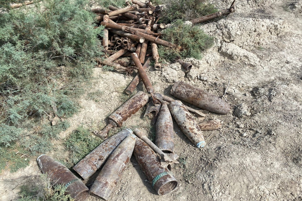 В Сумгайыте обнаружено значительное количество снарядов
