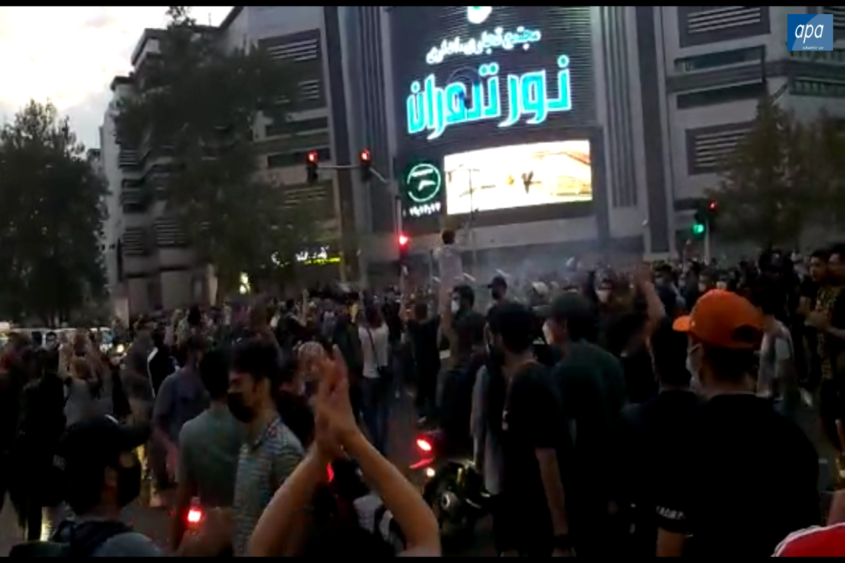 Акция протеста в Иране