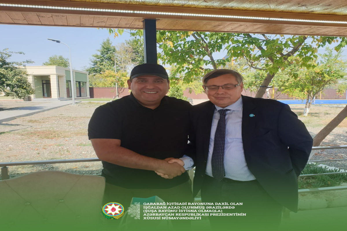 TDT-in Budapeştdəki nümayəndəliyinin rəhbəri Ağdamda səfərdə olub - FOTO 