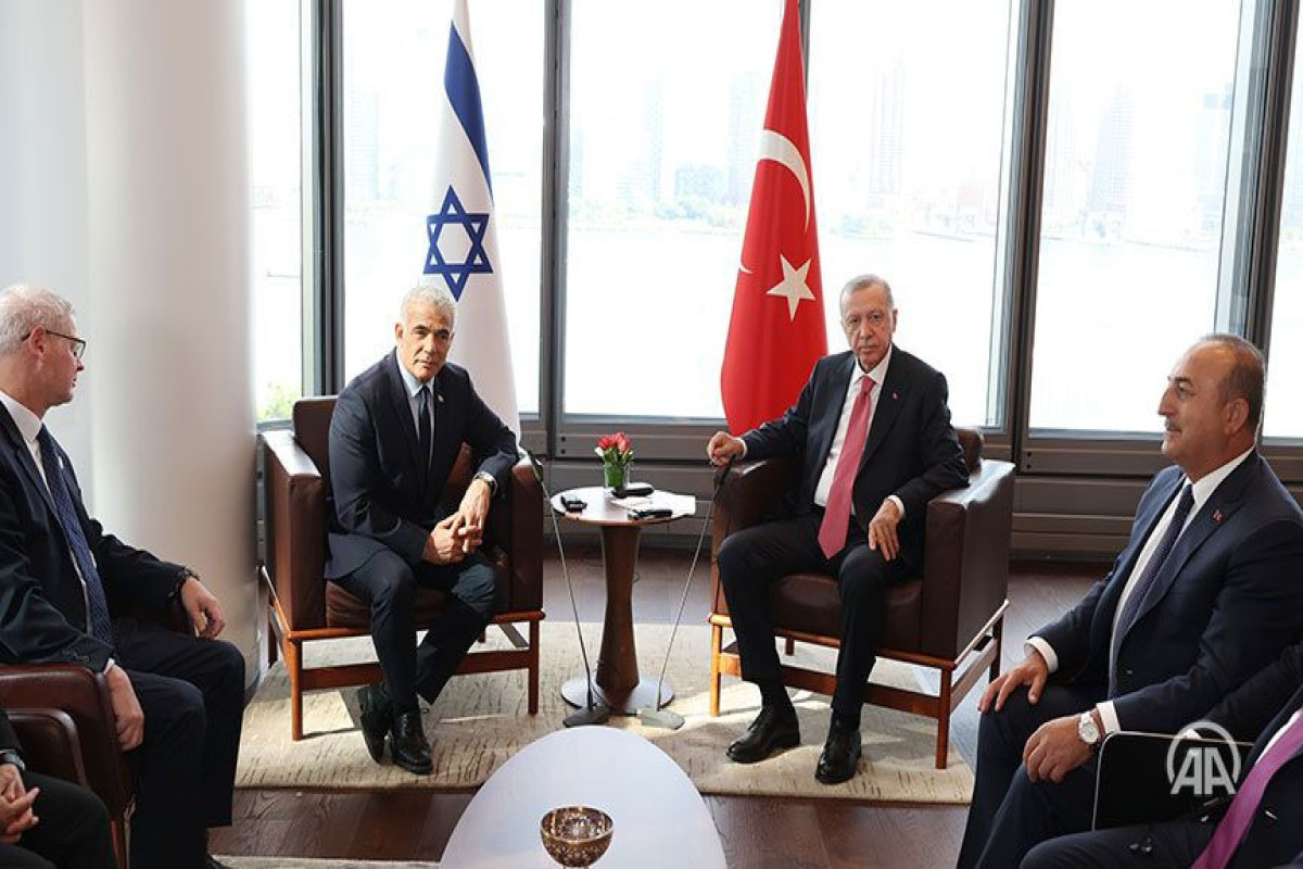 Эрдоган и Лапид провели встречу в Нью-Йорке