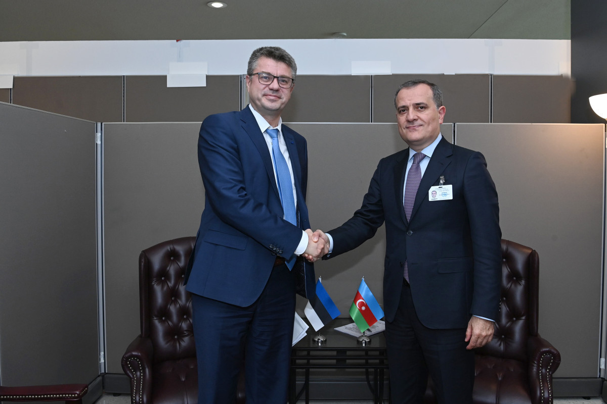 Состоялась встреча министров иностранных дел Азербайджана и Эстонии-ФОТО 