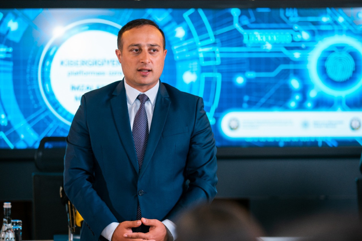 Azer Ahadov, a representative of Special Communication and Information Security State Agency
