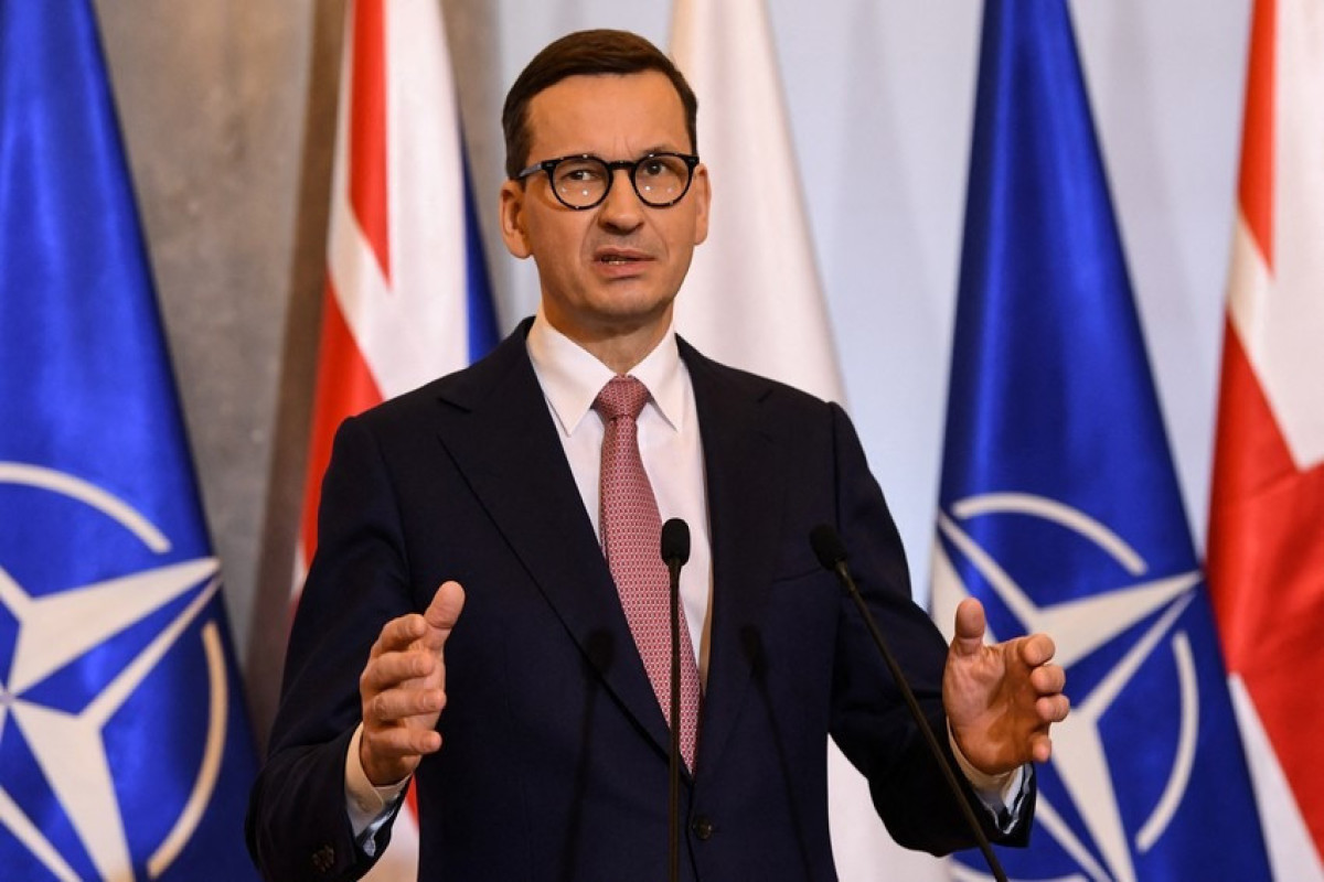 Polish Prime Minister Mateusz Morawieck-