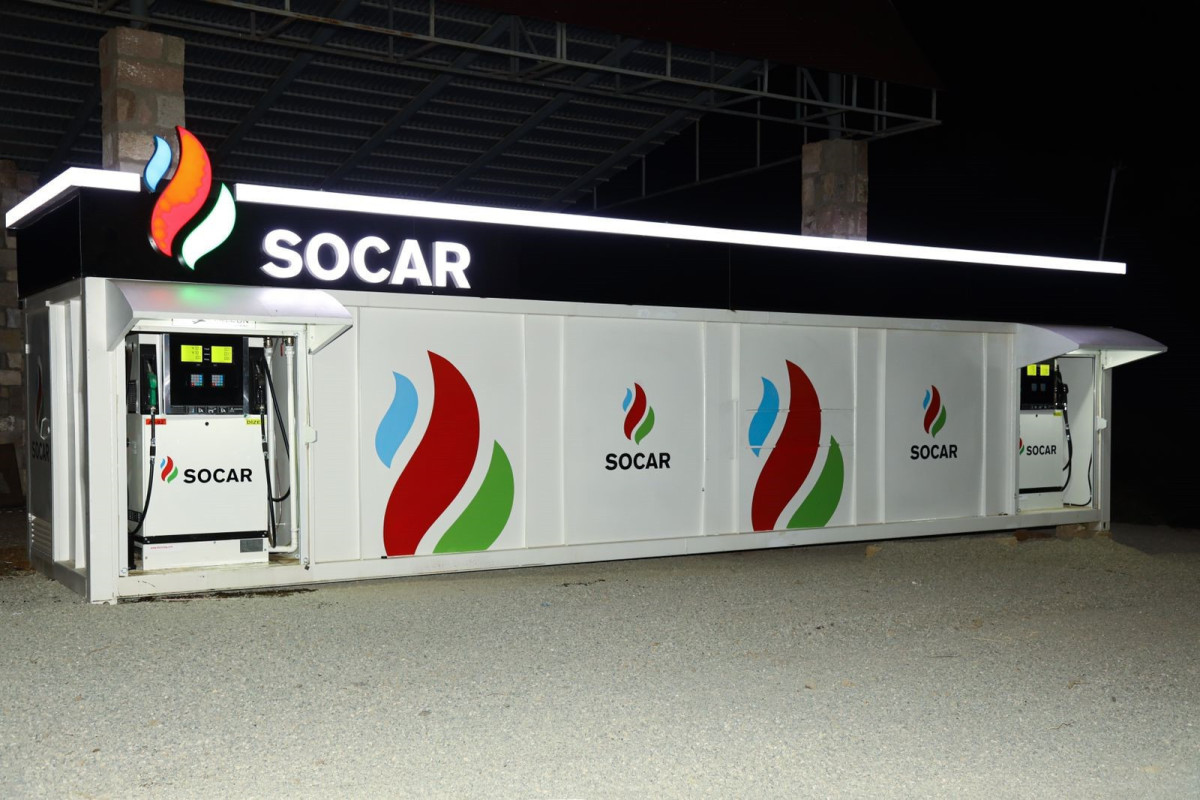 SOCAR сдала в эксплуатацию новую АЗС в Гадруте
