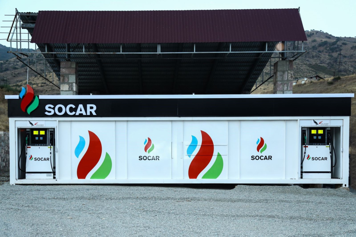 Socar commissions a new filling station in Hadrut