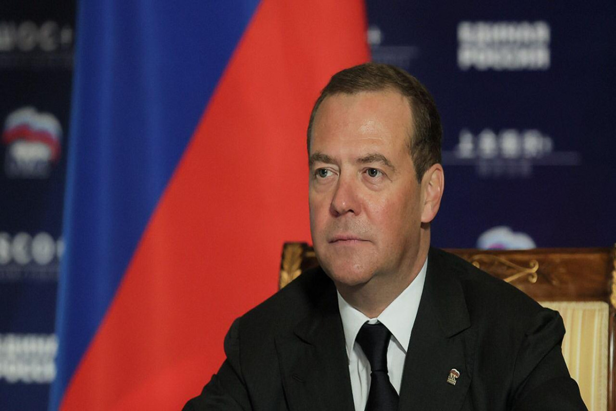 Former Russian President Dmitry Medvedev