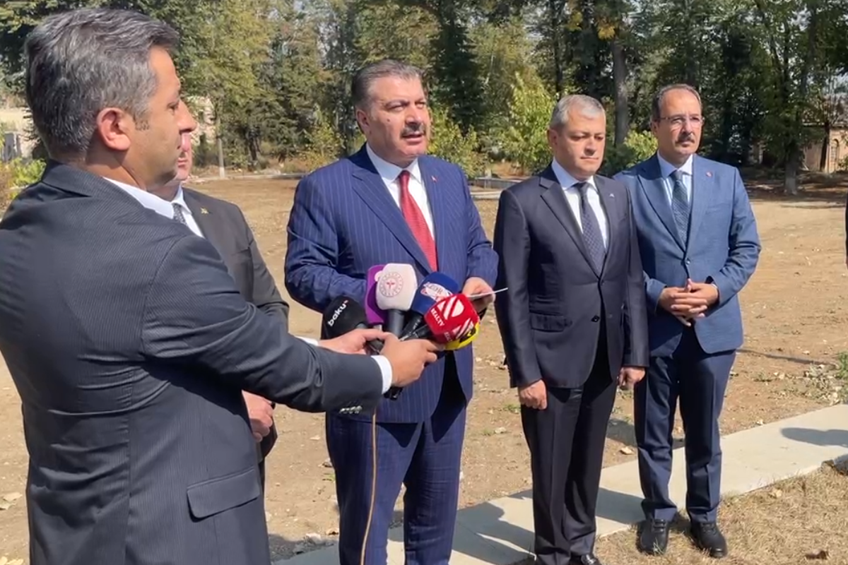 Türkiye's Minister of Health visits Azerbaijan's Shusha