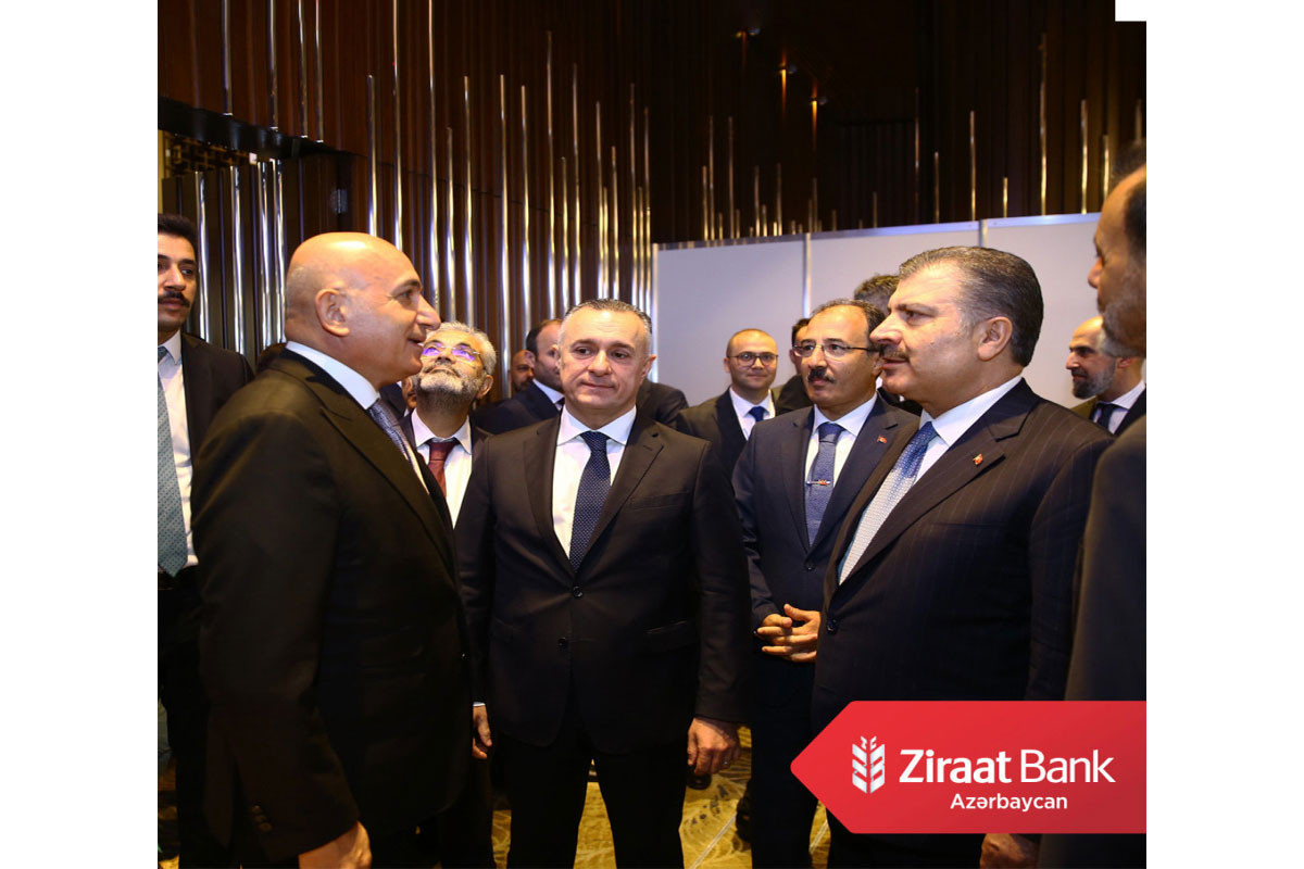 "Ziraat Bank Azərbaycan" "Azərbaycan-Türkiyə səhiyyə biznes forumu və sərgisi"nin iştirakçısı olub - FOTO 