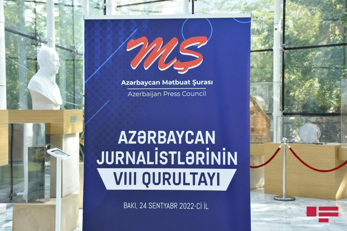 Jurnalistlərin VIII Qurultayının iştirakçıları Prezidentə müraciət edib