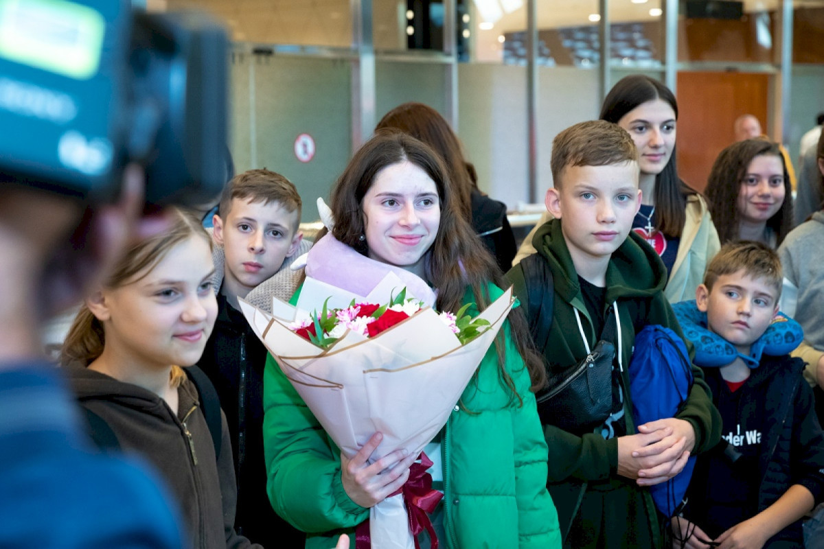 29 Ukrainian children, deprived of parental care, brought to Azerbaijan