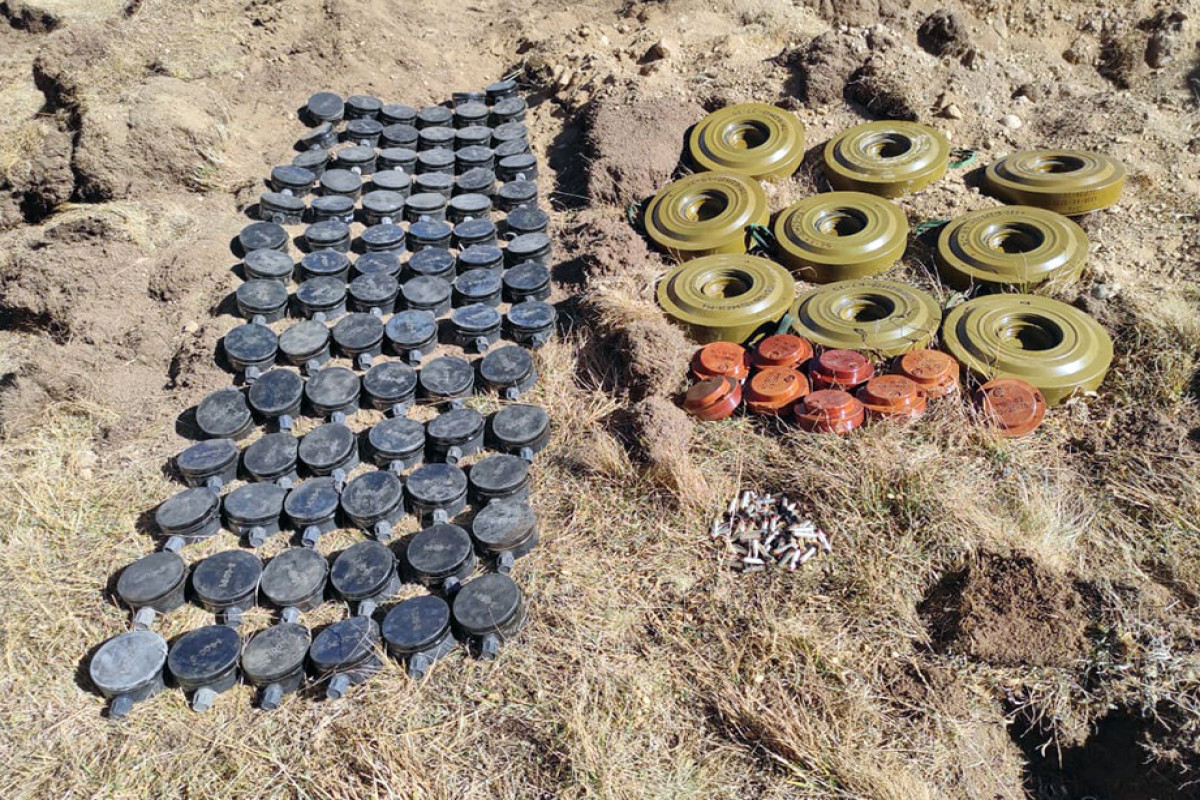 Обезврежены мины, установленные армянскими вооруженными формированиями-ФОТО 