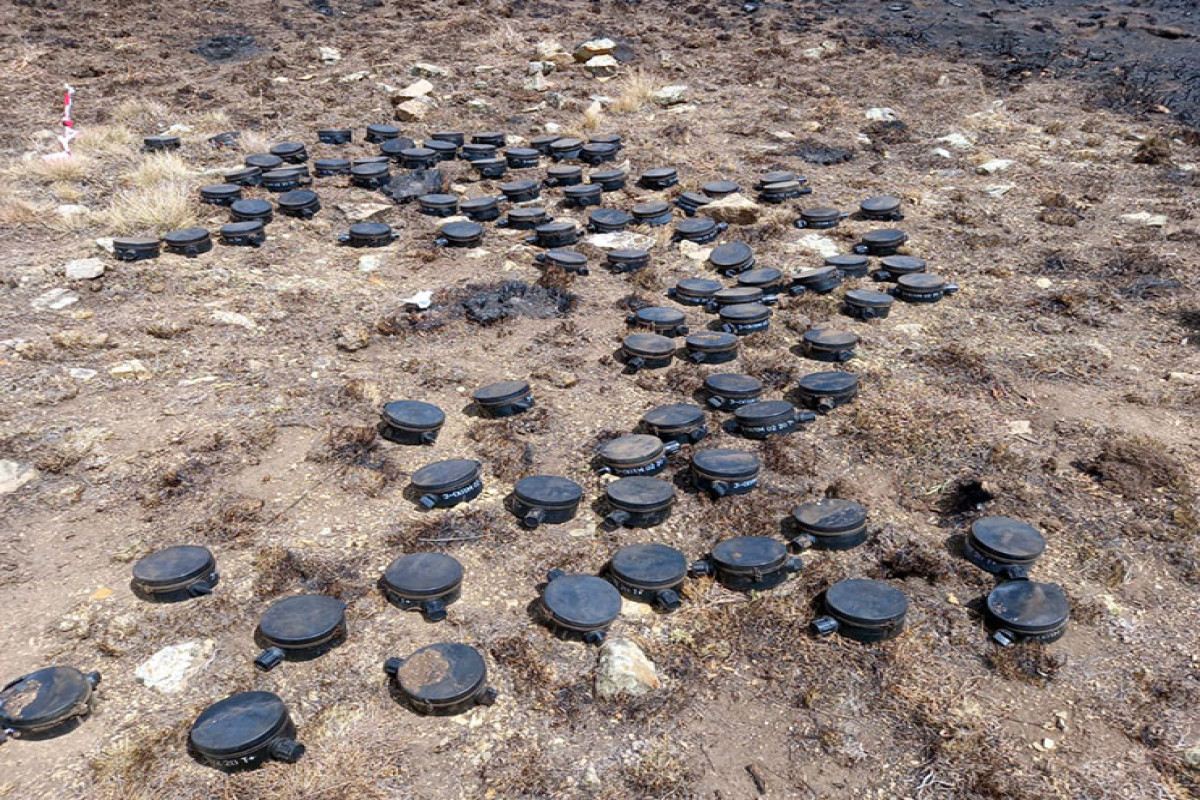Обезврежены мины, установленные армянскими вооруженными формированиями-ФОТО 