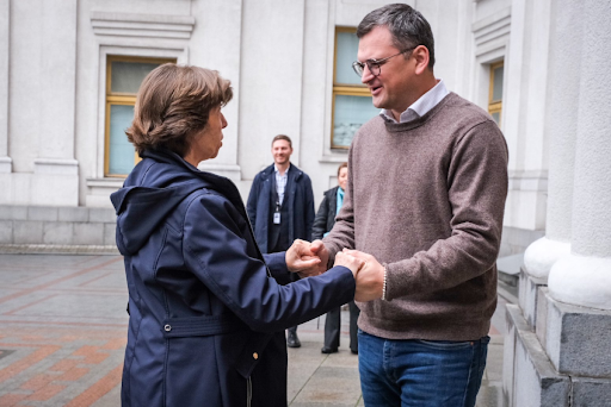 Глава МИД Франции встретилась в Киеве с Кулебой