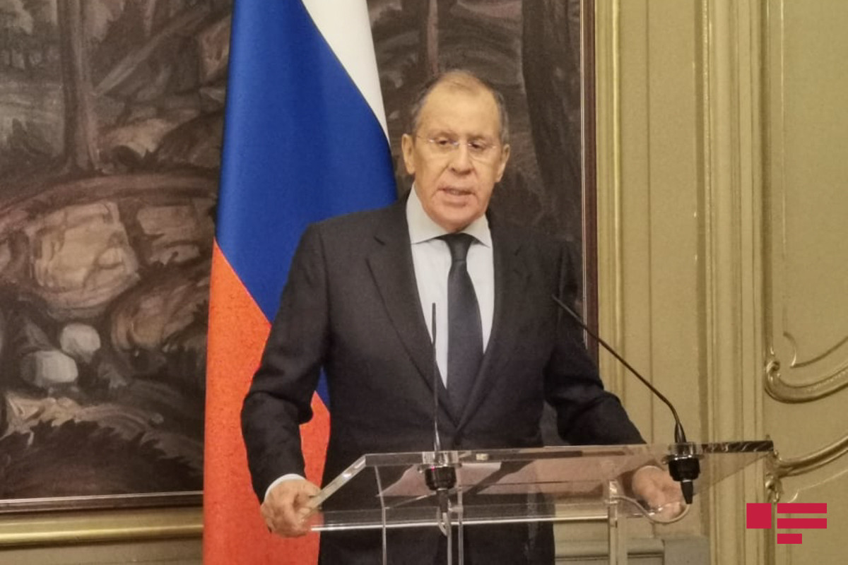 Lavrov: "Bu gün Rusiya öz tarixində taleyüklü mərhələni yaşayır"