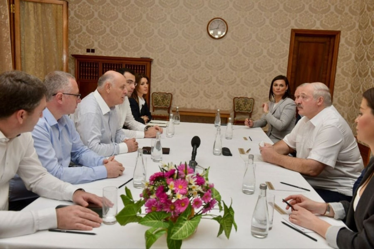 Лукашенко совершил официальный визит в Абхазию-ФОТО 