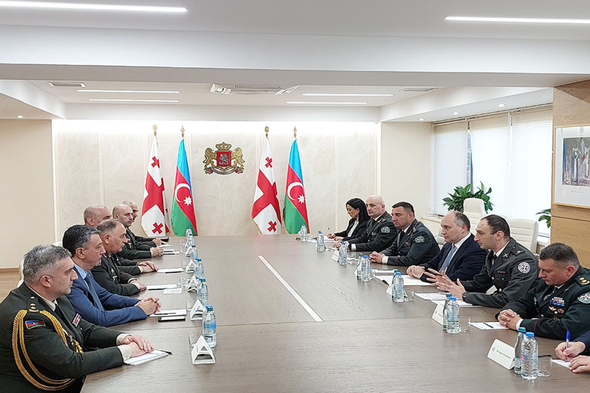 Chief of the General Staff of the Azerbaijan Army met with the Georgian Defense Minister-<span class="red_color">PHOTO