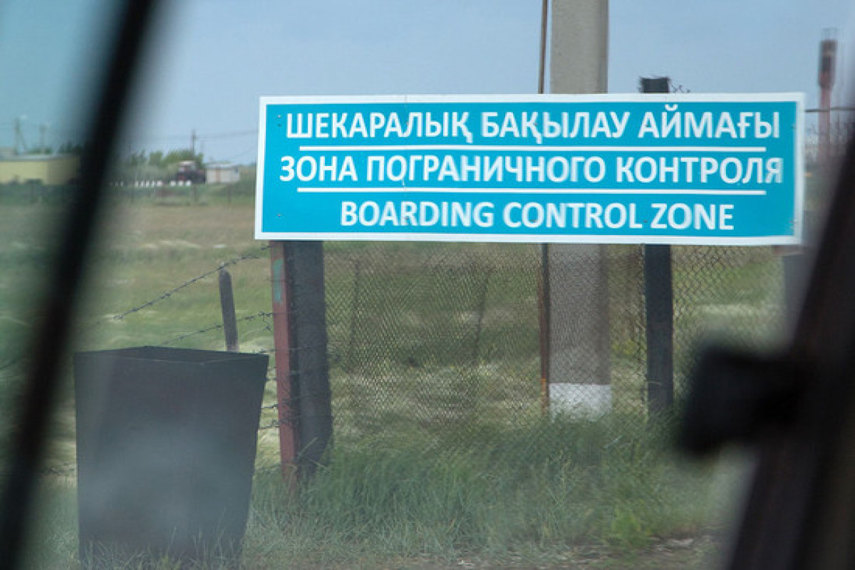 РФ на границе с Казахстаном разворачивает временный пункт мобилизации
