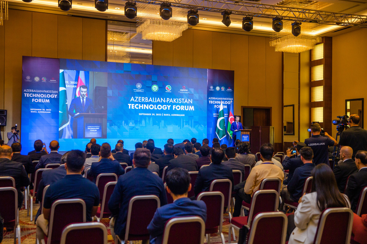 Azərbaycan – Pakistan Texnologiya Forumu keçirilib - FOTO 