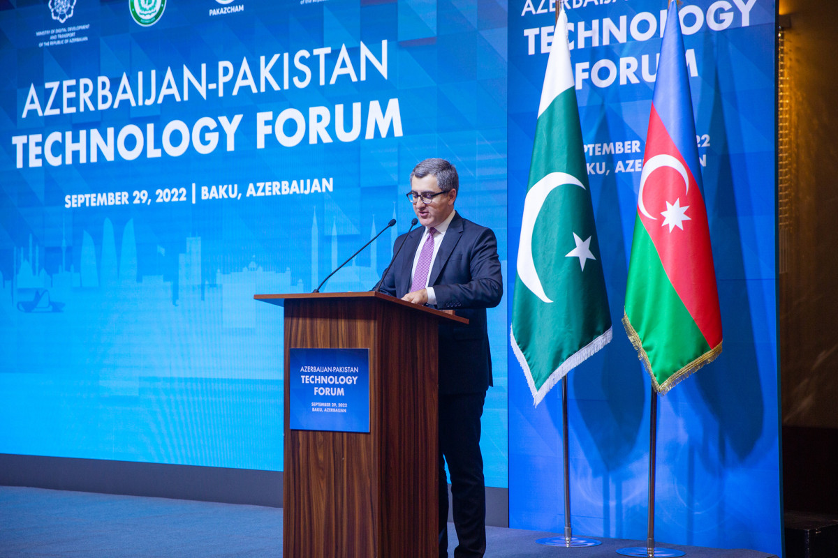 Azərbaycan – Pakistan Texnologiya Forumu keçirilib - FOTO 
