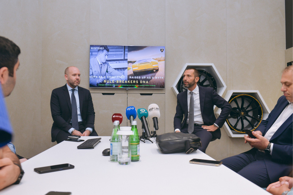 “Lamborghini” Azərbaycanda yeni eksklüziv modelini təqdim edib  - FOTOLENT 