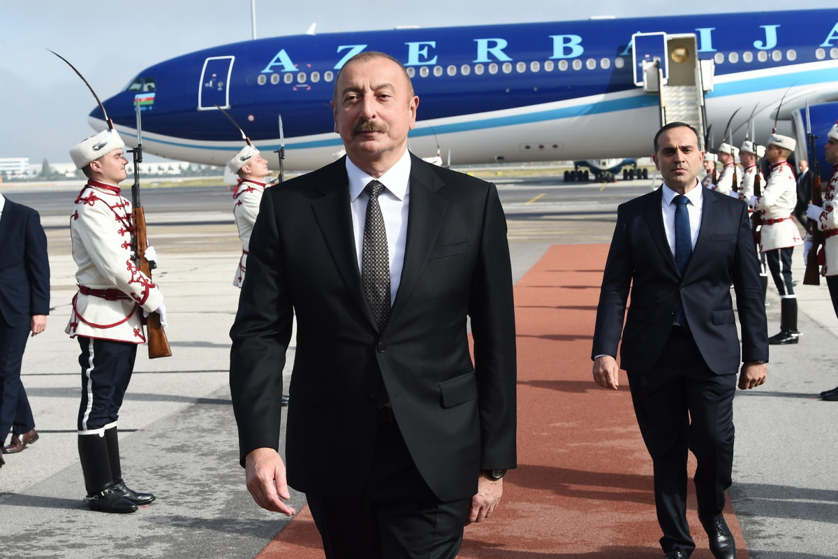 President of Azerbaijan pays an official visit to Bulgaria