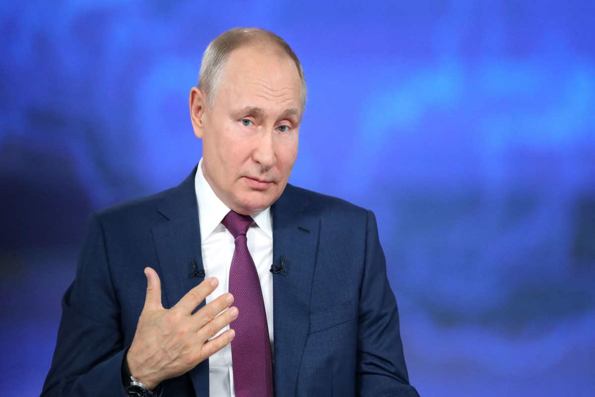 Putin Ukraynanı atəşi dayandırmağa və danışıqlar masasına qayıtmağa çağırıb