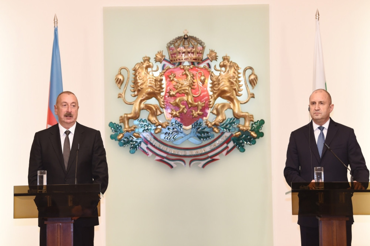 Президент Ильхам Алиев, Румен Радев