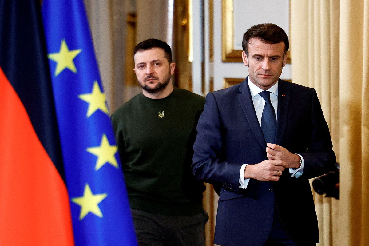 Ukraine’s Zelensky and France's Macron discuss defense cooperation