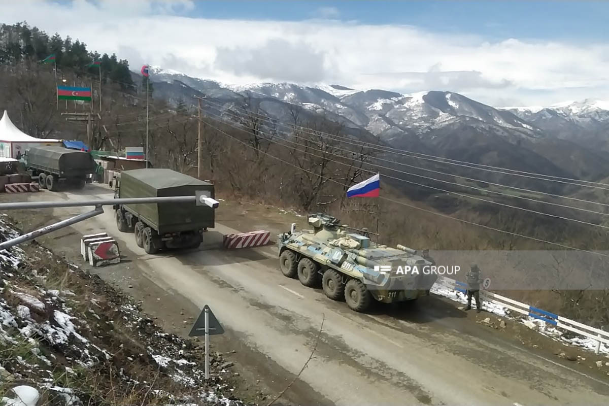 Another convoy of vehicles of RPC unimpededly passed through Azerbaijan's Lachin-Khankandi road-PHOTO 