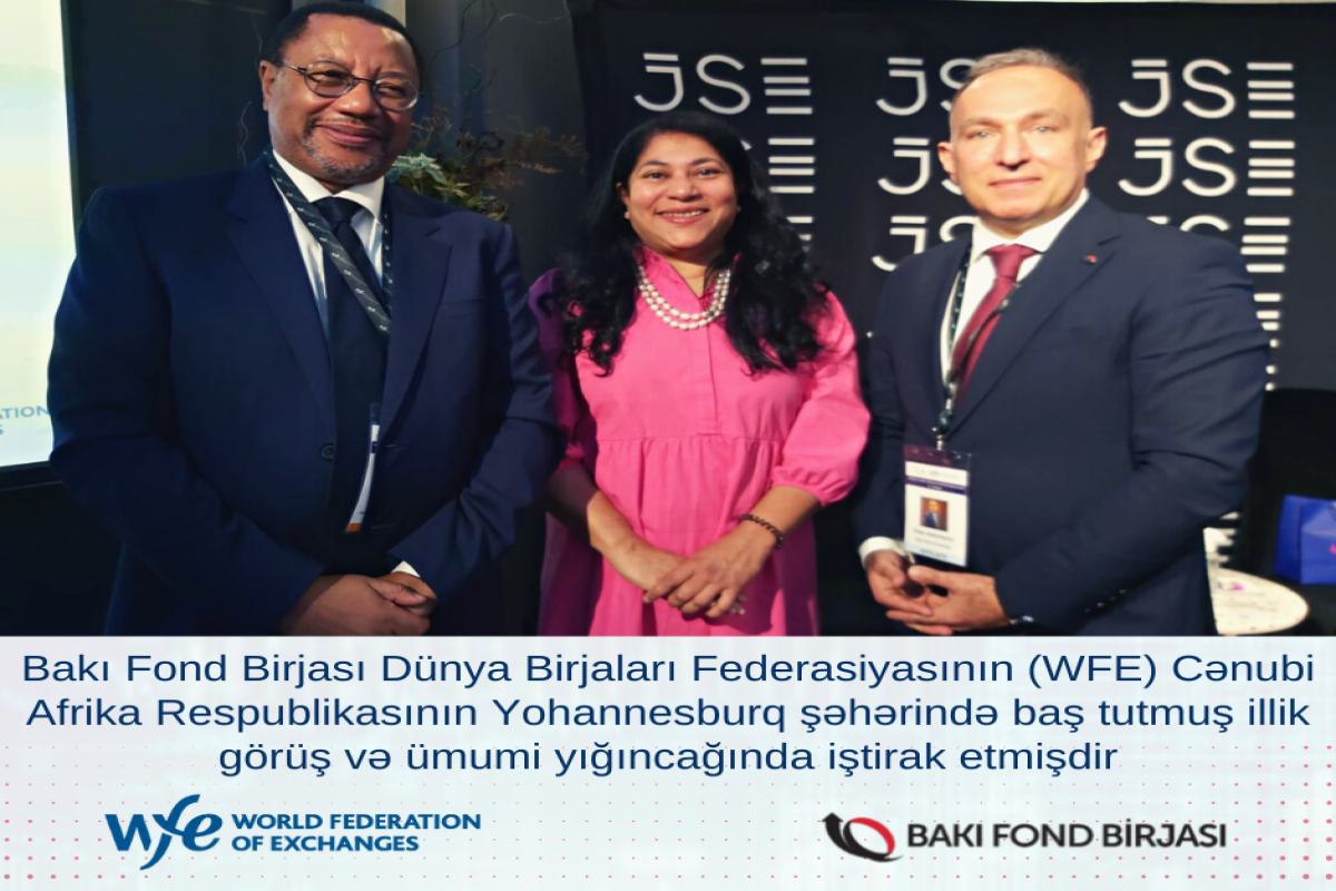 Azərbaycan Dünya Birjaları Federasiyasının CAR-da keçirilən yığıncağında təmsil olunub