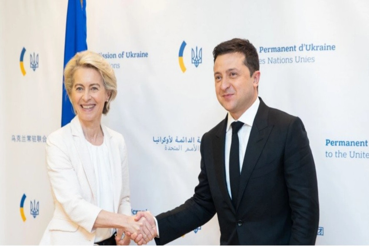 Ursula von der Leyen - Vladimir Zelenski