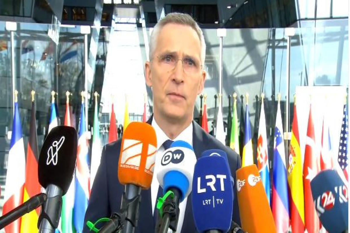 Stoltenberq: Arxayınlığa yer yoxdur, çünki Putin Ukrayna ilə bağlı kursunu dəyişməyib