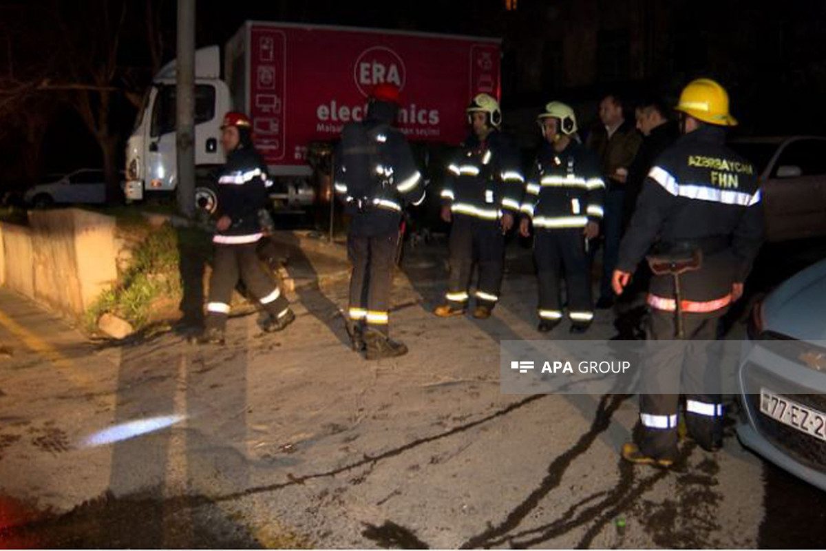 Bakıda iki qardaş dava edərkən biri mənzili yandırıb - FOTO 