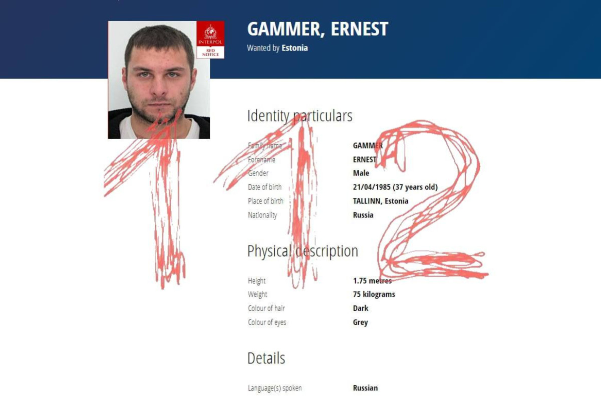 Moskvada İnterpolun 10 ildir axtardığı şəxs saxlanılıb
