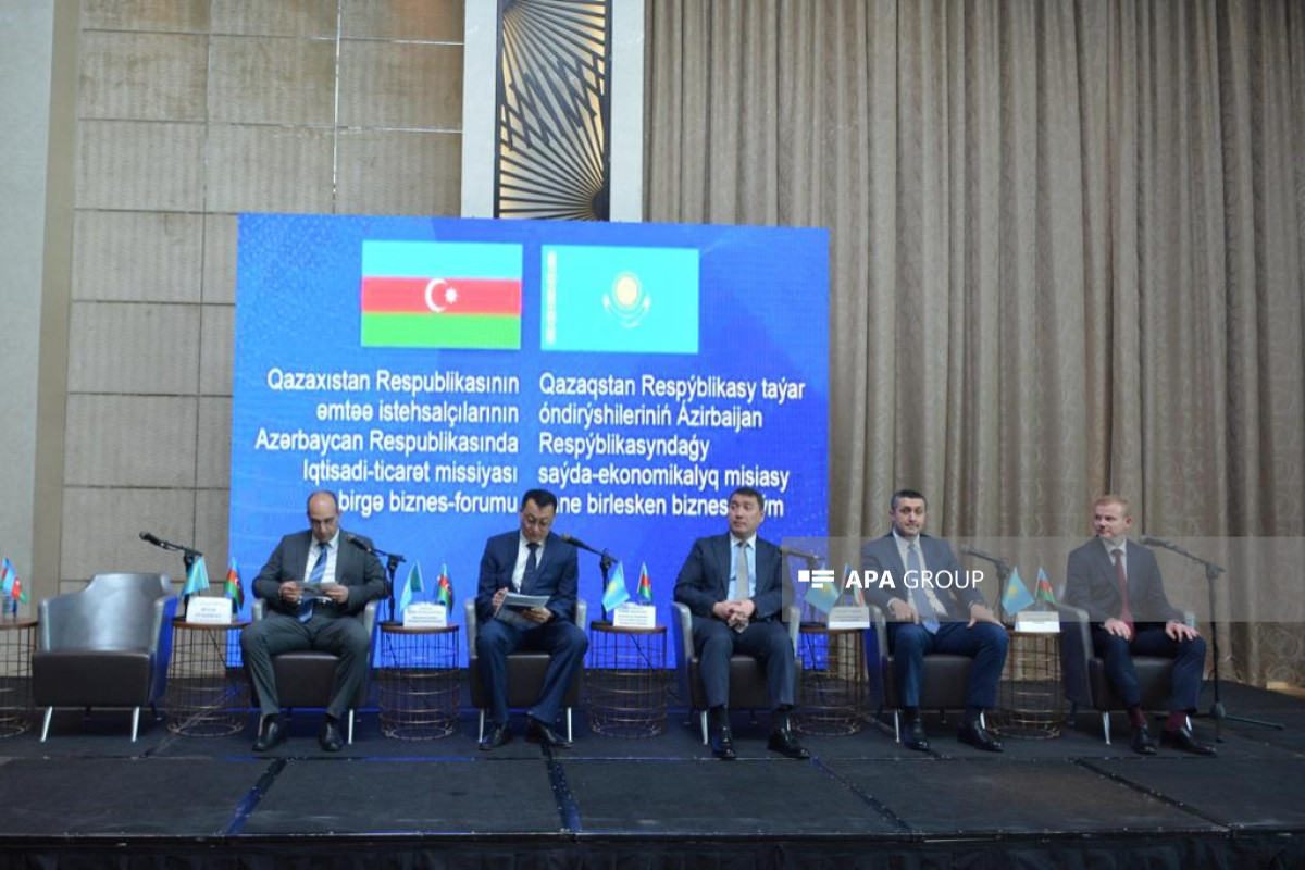 Nazir müavini: Bu il Qazaxıstanla Azərbaycan arasında ticarət dövriyyəsinin 15% artacağı proqnozlaşdırılır - FOTO 