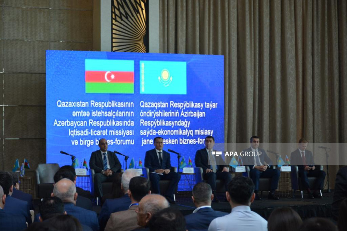 Azerbaijani Deputy Minister: Trade turnover between Kazakhstan and Azerbaijan is predicted to increase by 15% this year-PHOTO 