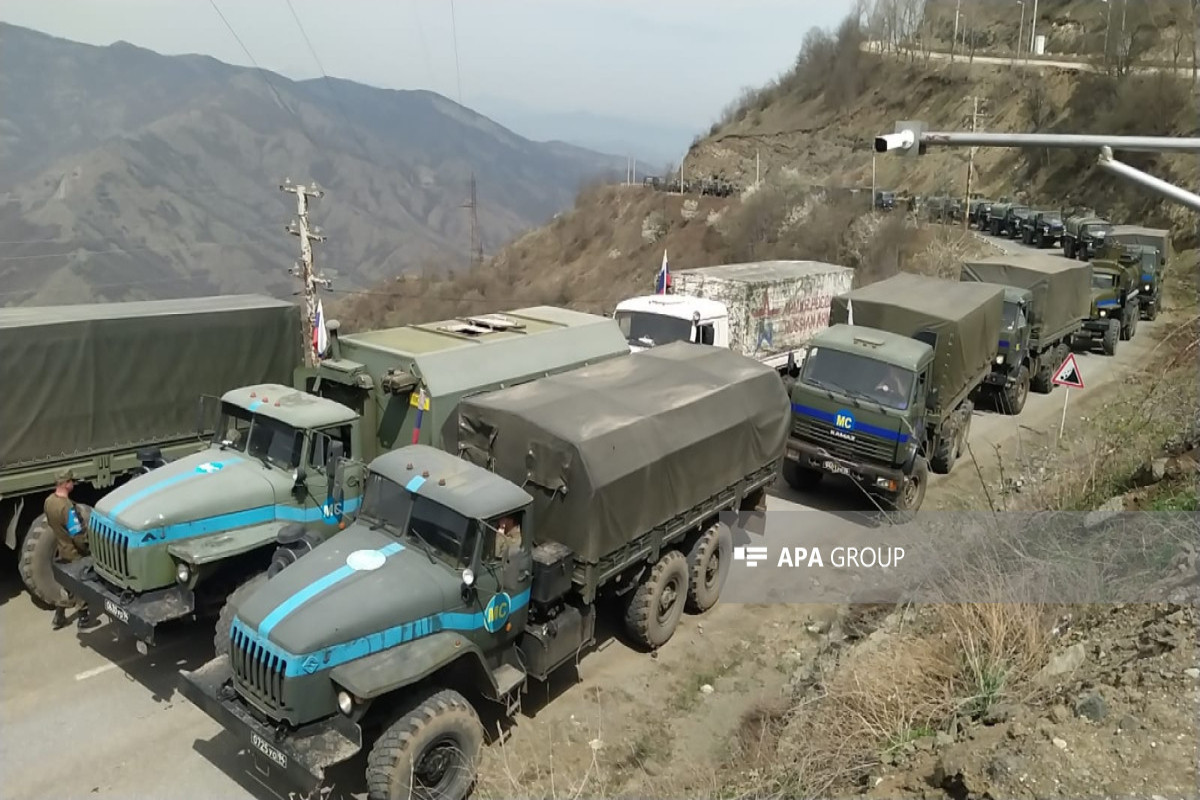 Laçın-Xankəndi yolundan RSK-nın maşın karvanı keçib - FOTO  - VİDEO  - YENİLƏNİB 