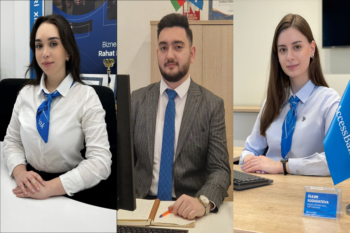Riteyl Bankirlər Məktəbinin məzunları AccessBank-da işə başladılar - FOTO 