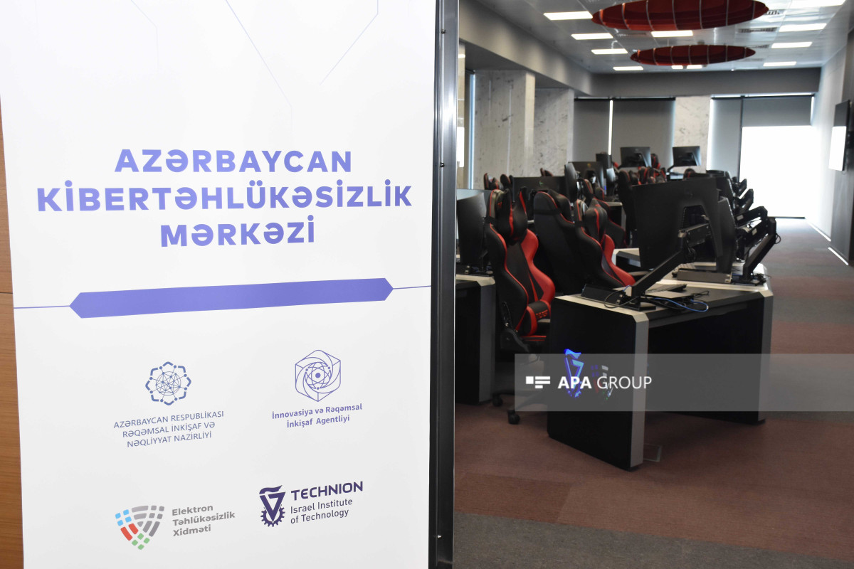 Kibertəhlükəsizlik Mərkəzində İsrailin peşəkar müəllim heyəti 4 istiqamətdə təlim keçir - FOTO 