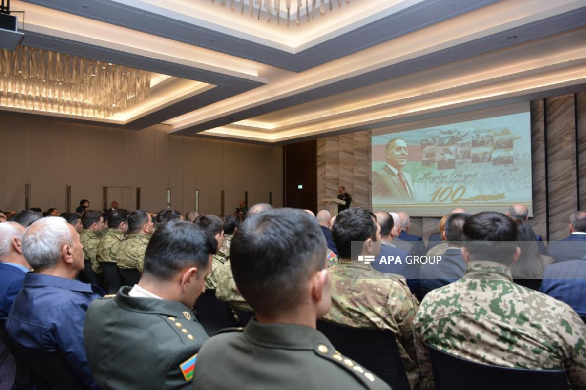 "Heydər Əliyev və Azərbaycanda veteran hərəkatı” mövzusunda konfrans keçirilib - FOTO 