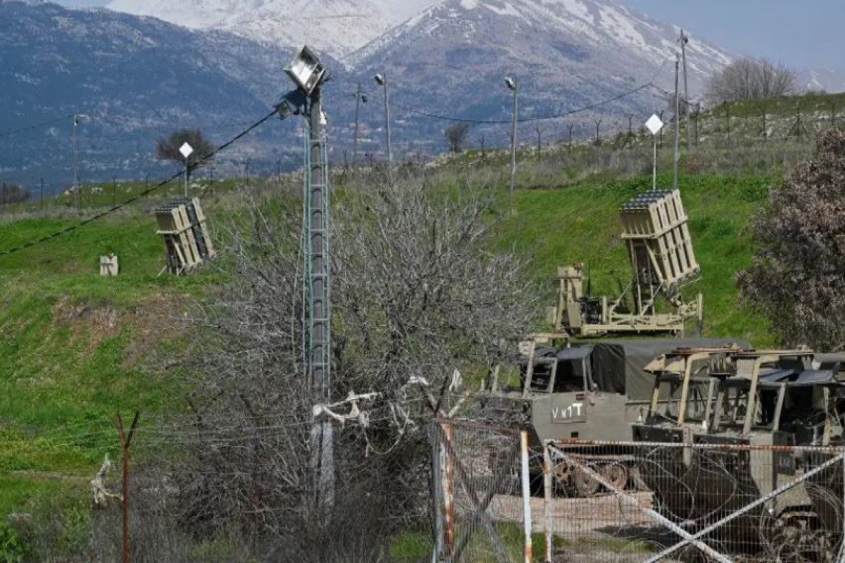 İsrailin Livanla sərhədi yaxınlığında "Dəmir Qübbə" raket əleyhinə sistem