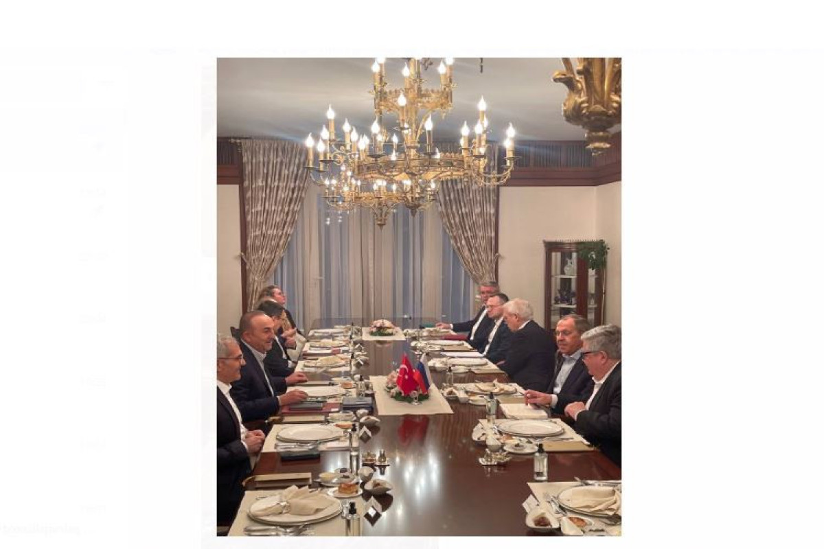 Lavrov Türkiyədə səfərdədir
